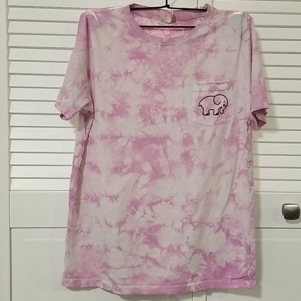 Pink tie dye Ivory Ella tee